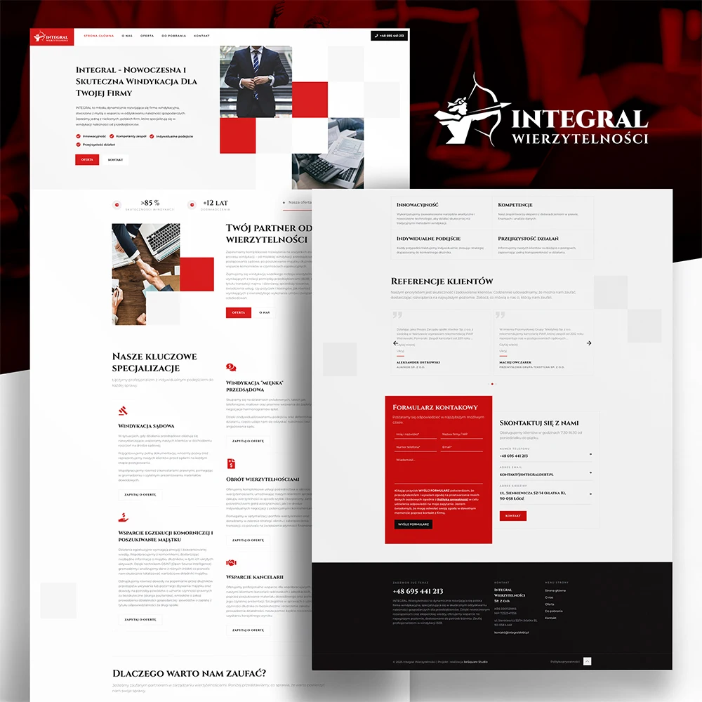 strona internetowa - integraldebt