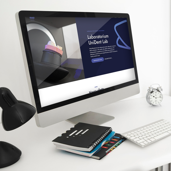 Strona internetowa - UniDent Lab