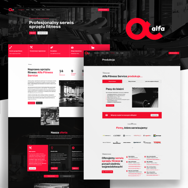 Strona internetowa - alfaservice-fitness