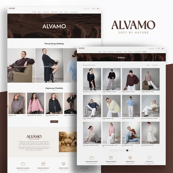 alvamo - strona internetowa