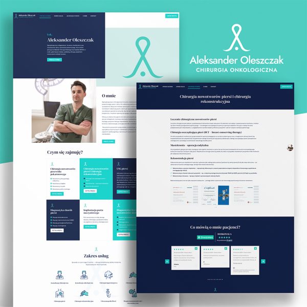 chirurgiaoleszczak - strona internetowa