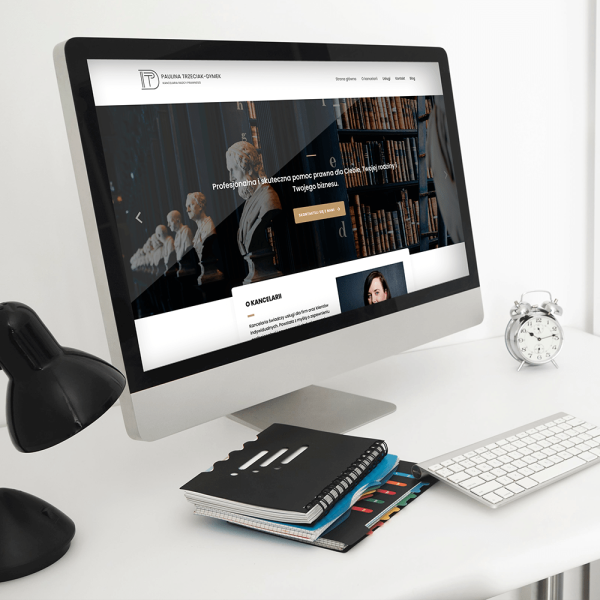 strona internetowa kancelaria radcy prawnego Paulina Trzeciak-Dymek