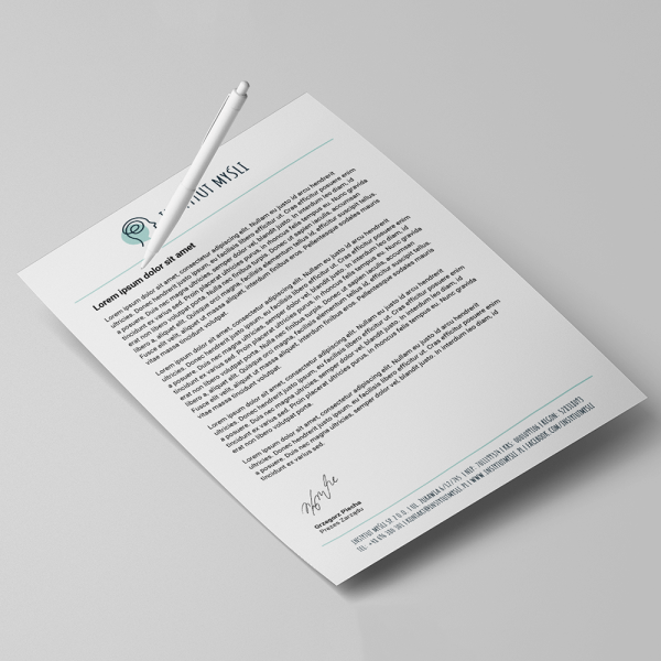 papier firmowy - Instytut Myśli