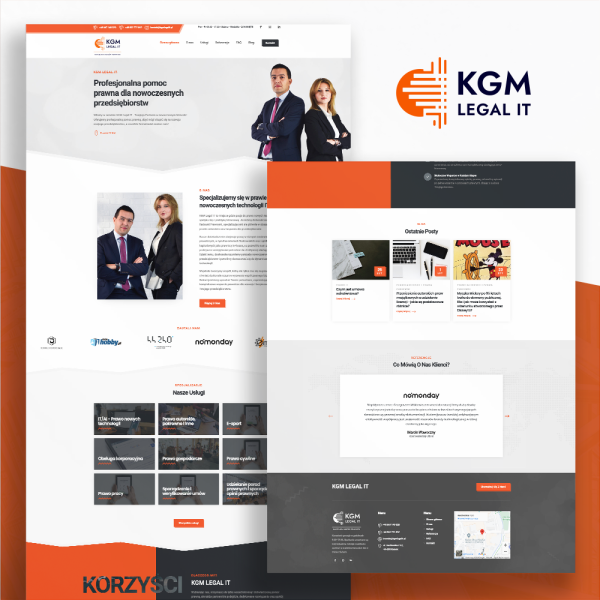 strona internetowa kancelaria radców prawnych kgm legal it